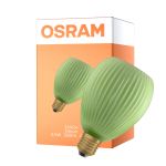 Osram Decor LED Lamp Grön Glas E27 3.5W 300lm - 827 Extra Varm Vit | Ersättare 25W